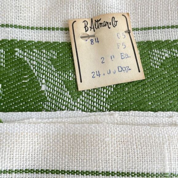 B Altman & Co Vintage 4 Piece Tea Towel Set Pure Linen 29.5"x20" NWT - Picture 6 of 8